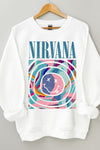 Graphic Nirvana Pullover Sweatshirt