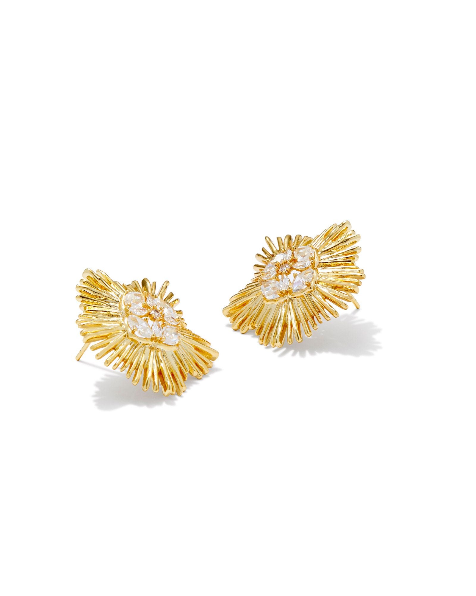 Dira Crystal Statement Stud Earrings