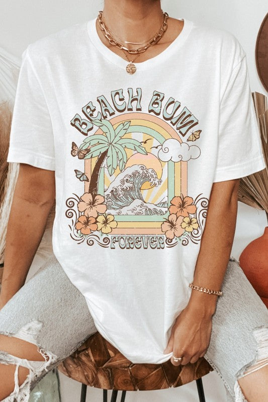 Beach Bum Forever Graphic Tee