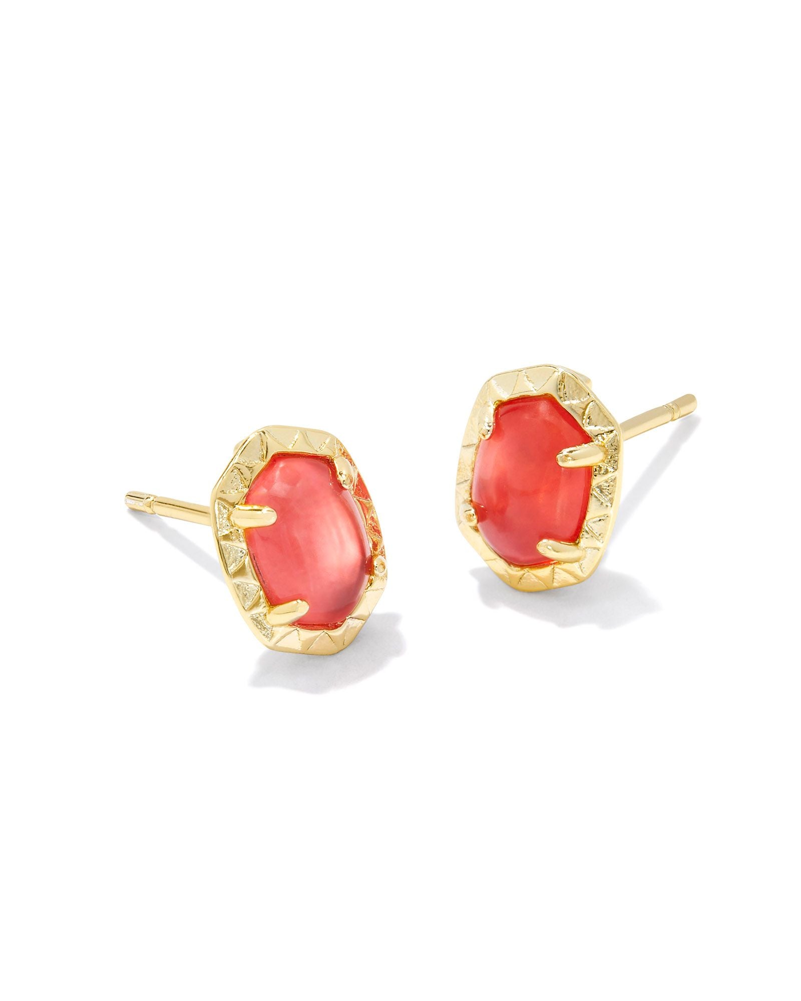 Daphne Stud Earrings Gold