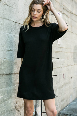 Black Sweater Dress