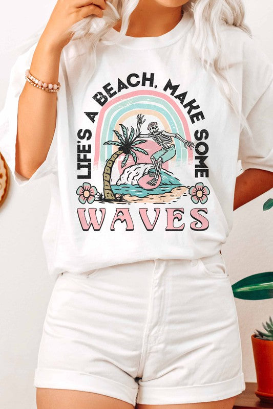 Make Some Waves Graphic Tee