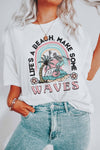 Make Some Waves Graphic Tee