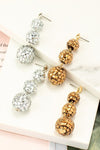 Disco Ball Drop Earrings