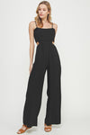 Black Linen Jumpsuit