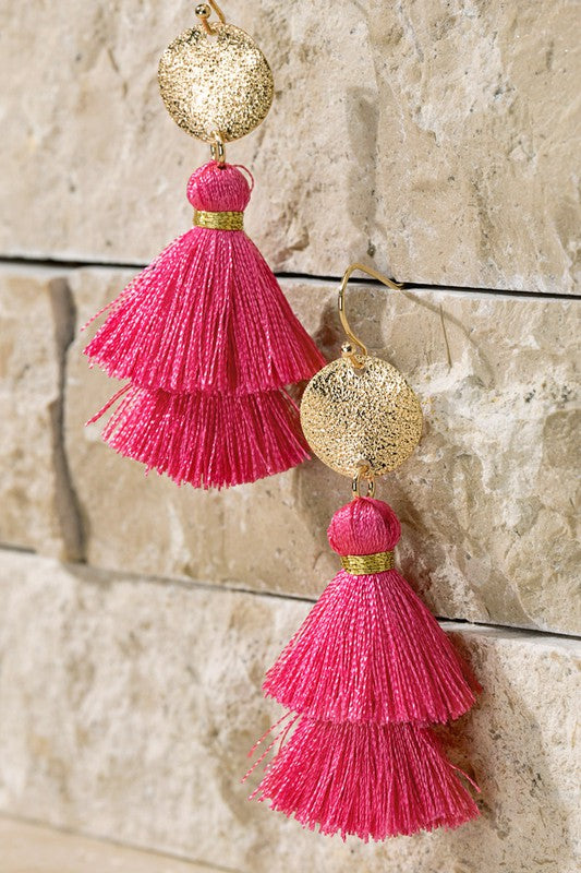 Double Tassel Earrings