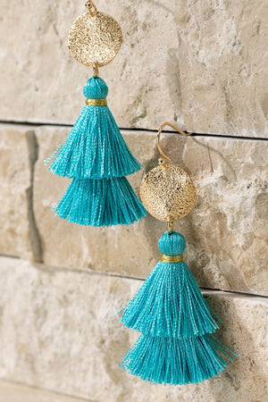 Double Tassel Earrings