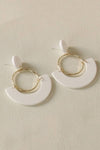 Sweet Attraction Gold Hoop Earrings