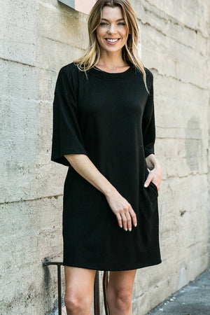 Black Sweater Dress