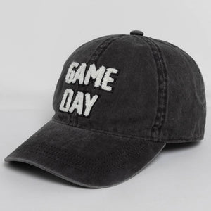 3D GAMEDAY Embroidered Patch Cotton Baseball Cap