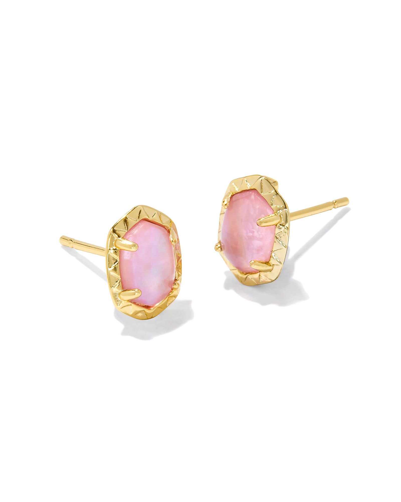 Daphne Stud Earrings Gold