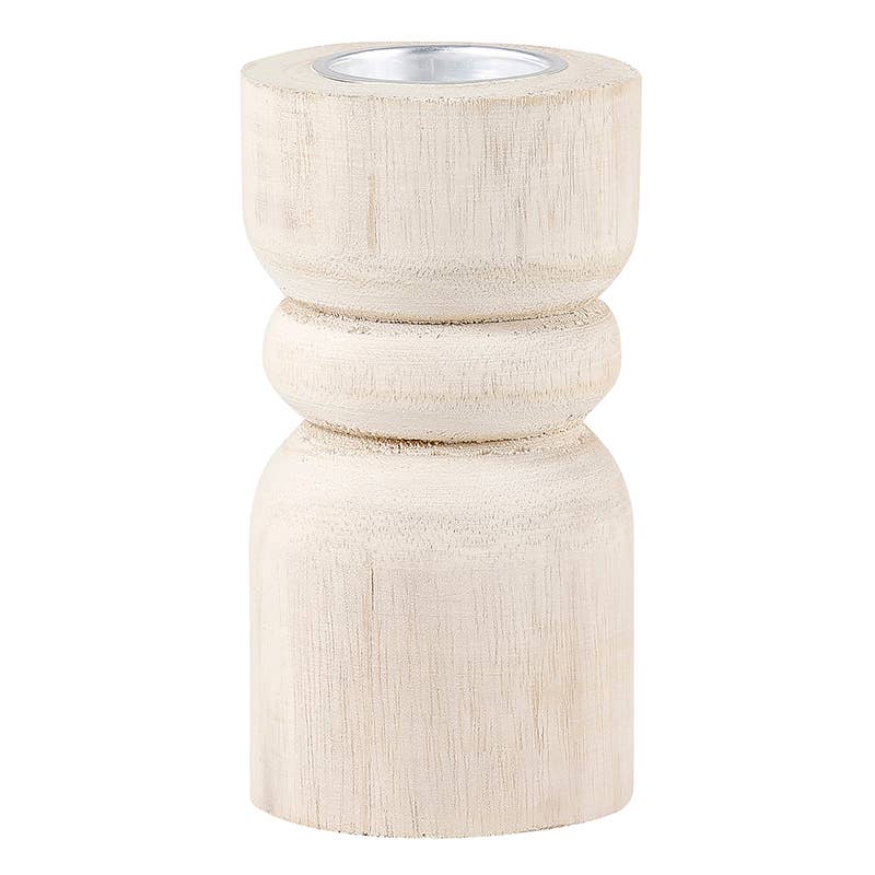 Natural Medium Candle Holder