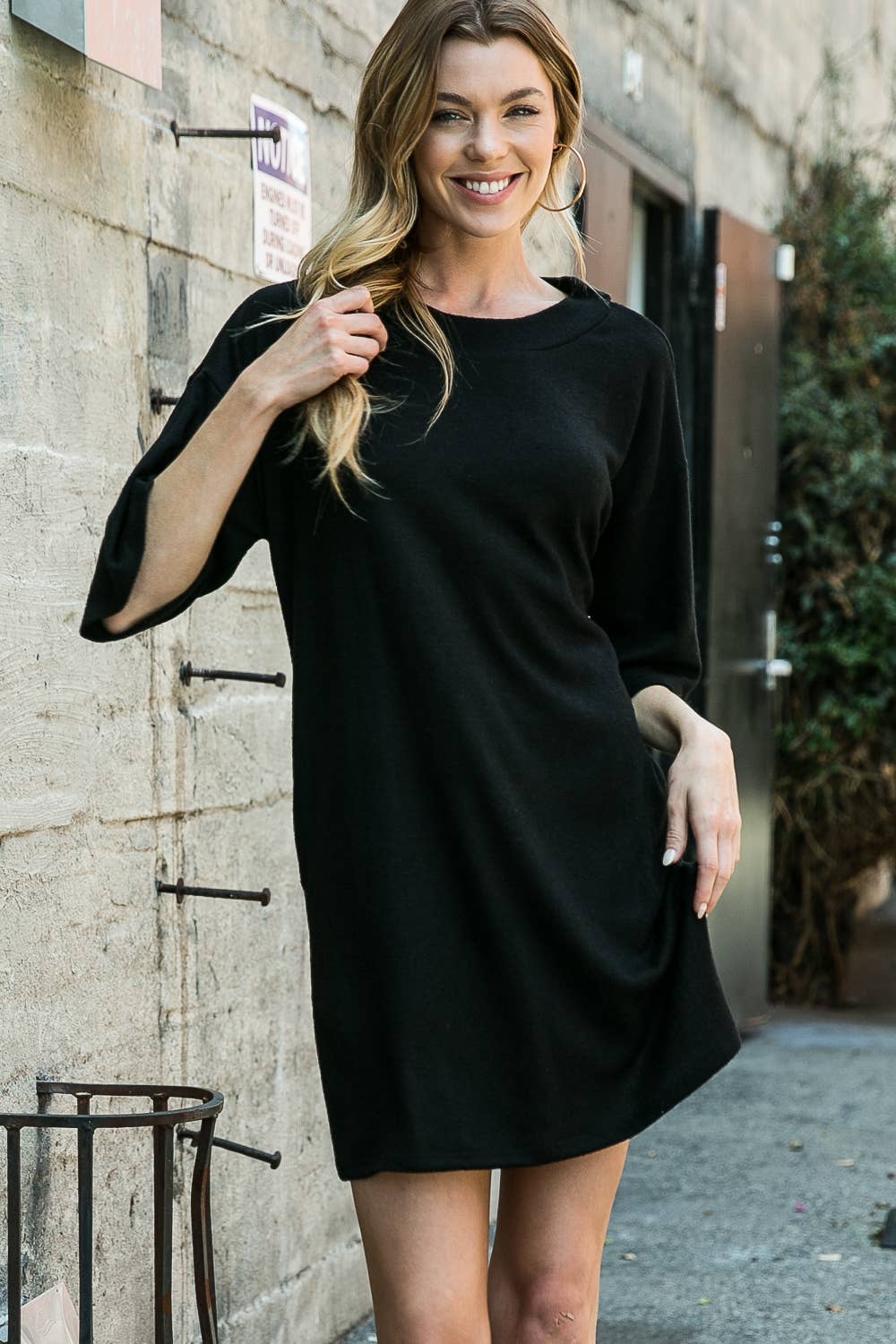 Black Sweater Dress