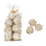 Handmade Dried Natural Palm Leaf Artichoke in Bag