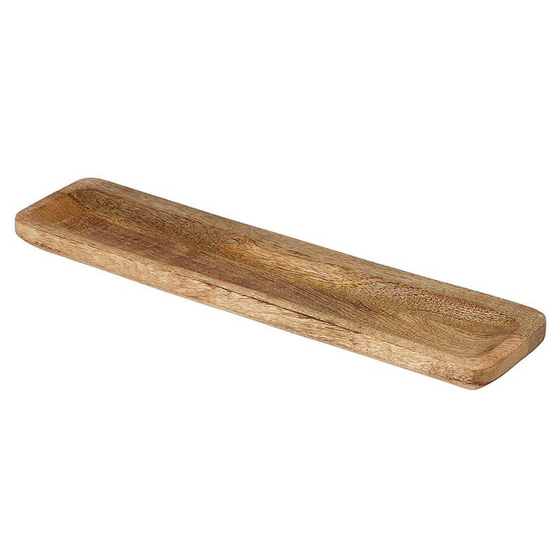 Small Wooden Rectangular Decorative Tray