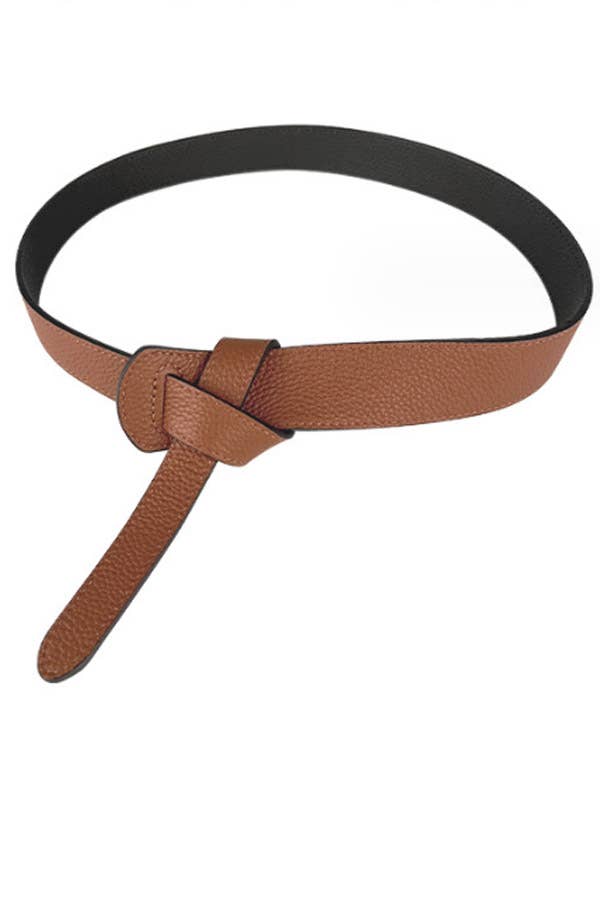 Double Face Leather Belt