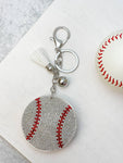 Sports Ball Glitzy Key Chains