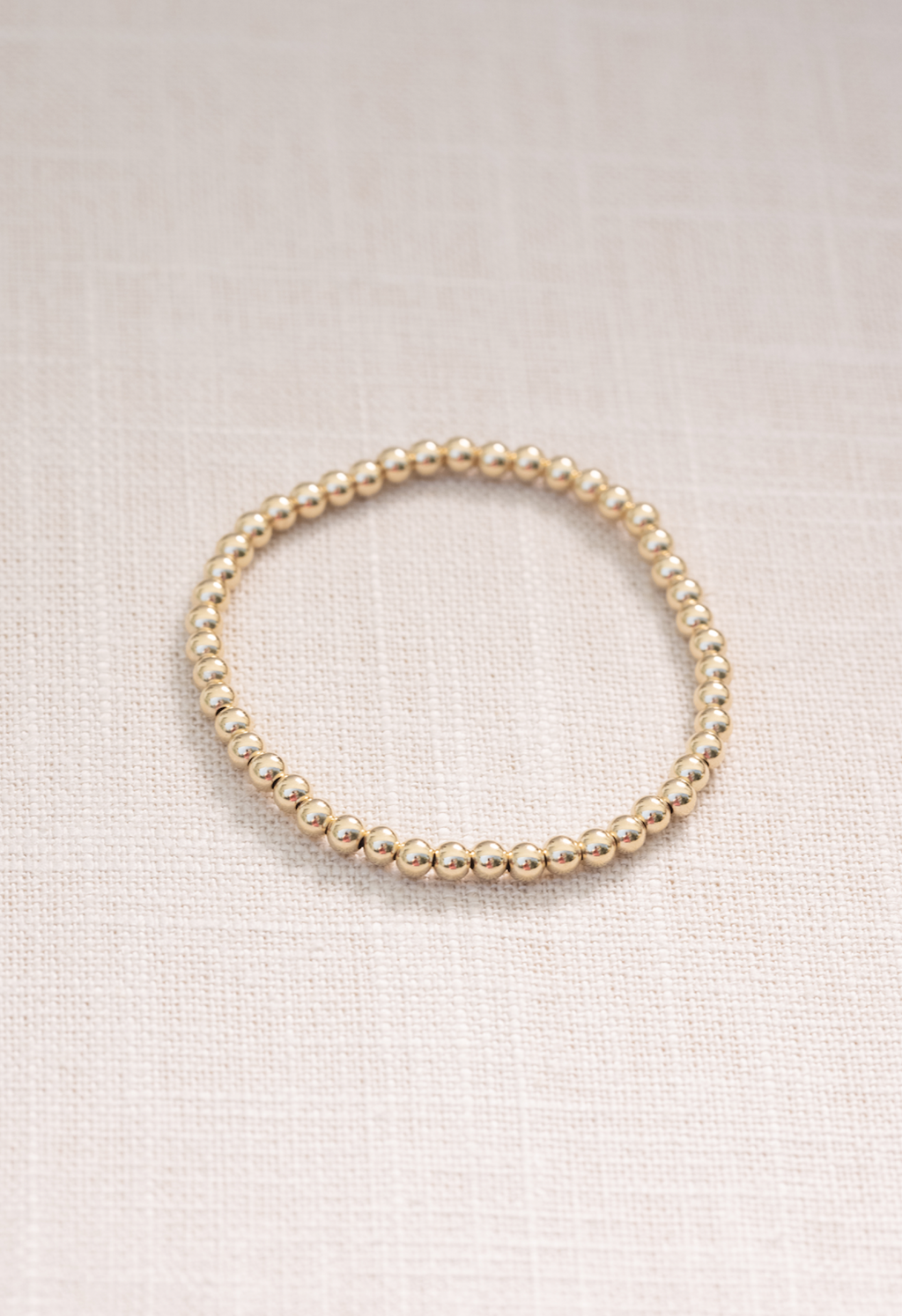 Coast + Cove 4mm Gold Filled Ball Bracelet