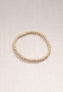 Coast + Cove 4mm Gold Filled Ball Bracelet