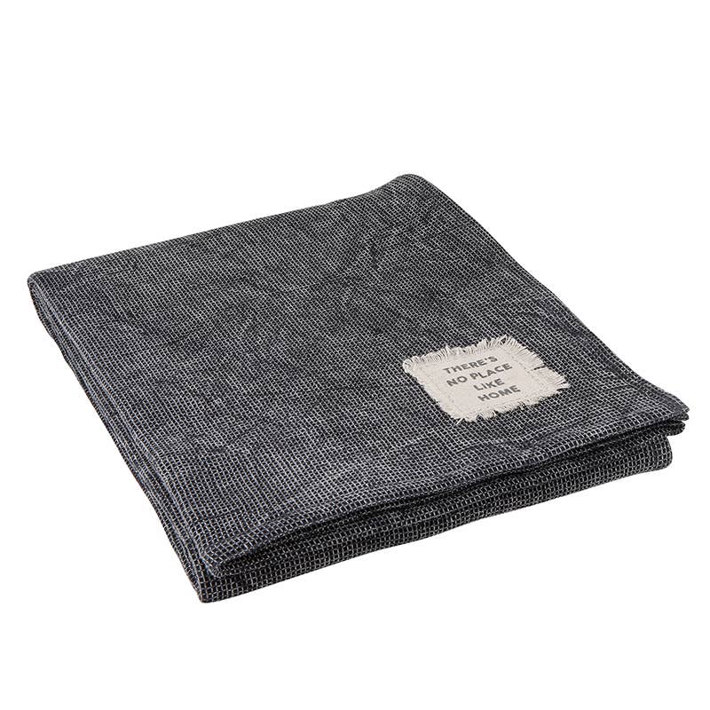 Charcoal Texture Throw