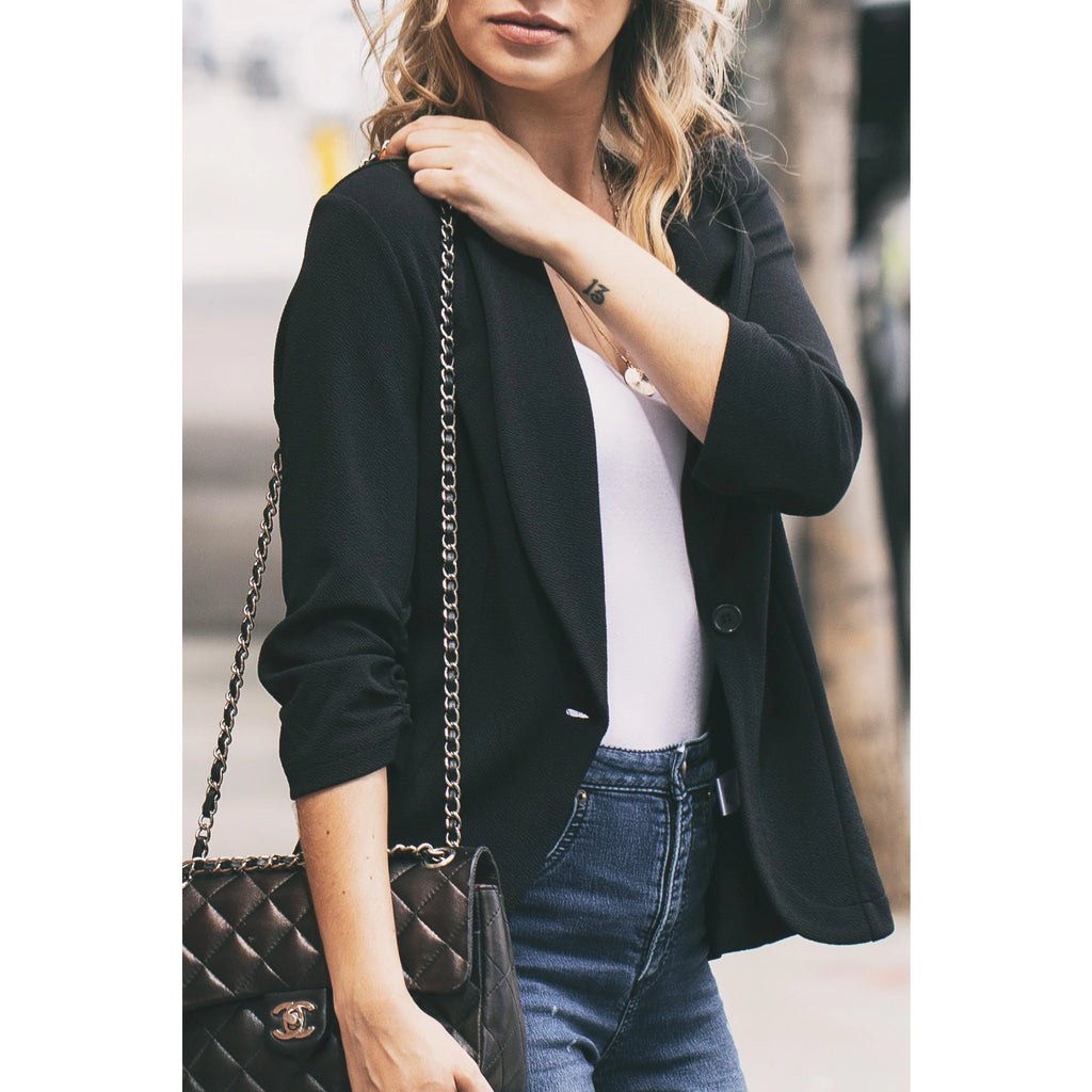 Amanda 3/4 Length Sleeve Blazer