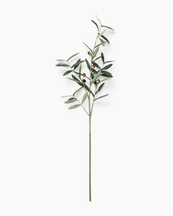 Faux Olive Branch