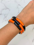 Halloween Skinny Tube Stretch Bracelet - Set of 3