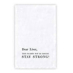 Dear Liver Thirsty Boy Towel