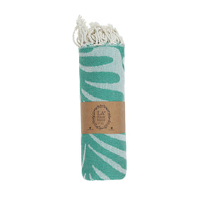 Jungle Peshtemal Cotton Beach Towel