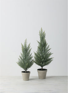 Mini Cedar Trees Set – Heather Waters Design SHOPPE